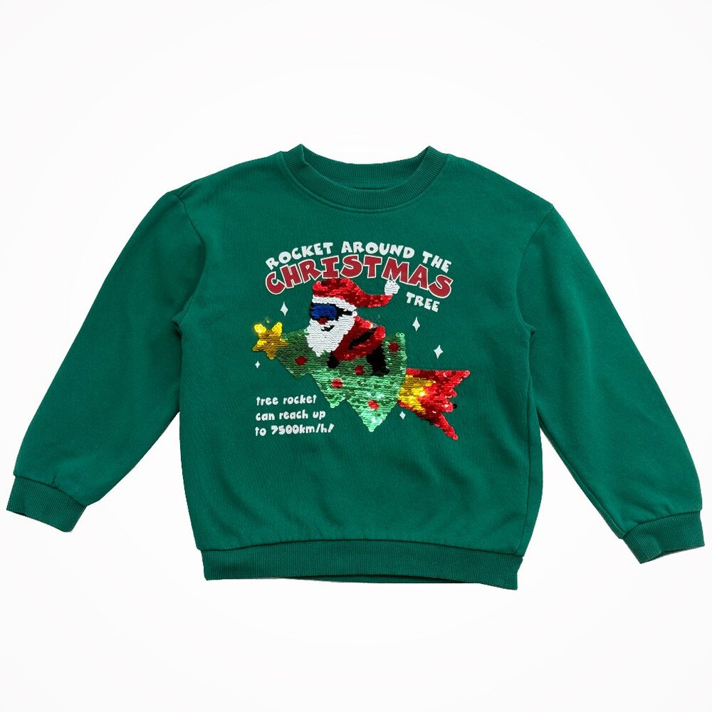 H&M Christmas Santa Sweater Boys Size  5T/6
